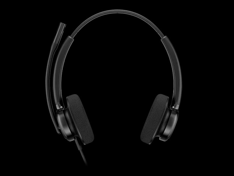 HP Poly Mission 425 Stereo USB Wired Headset Classic